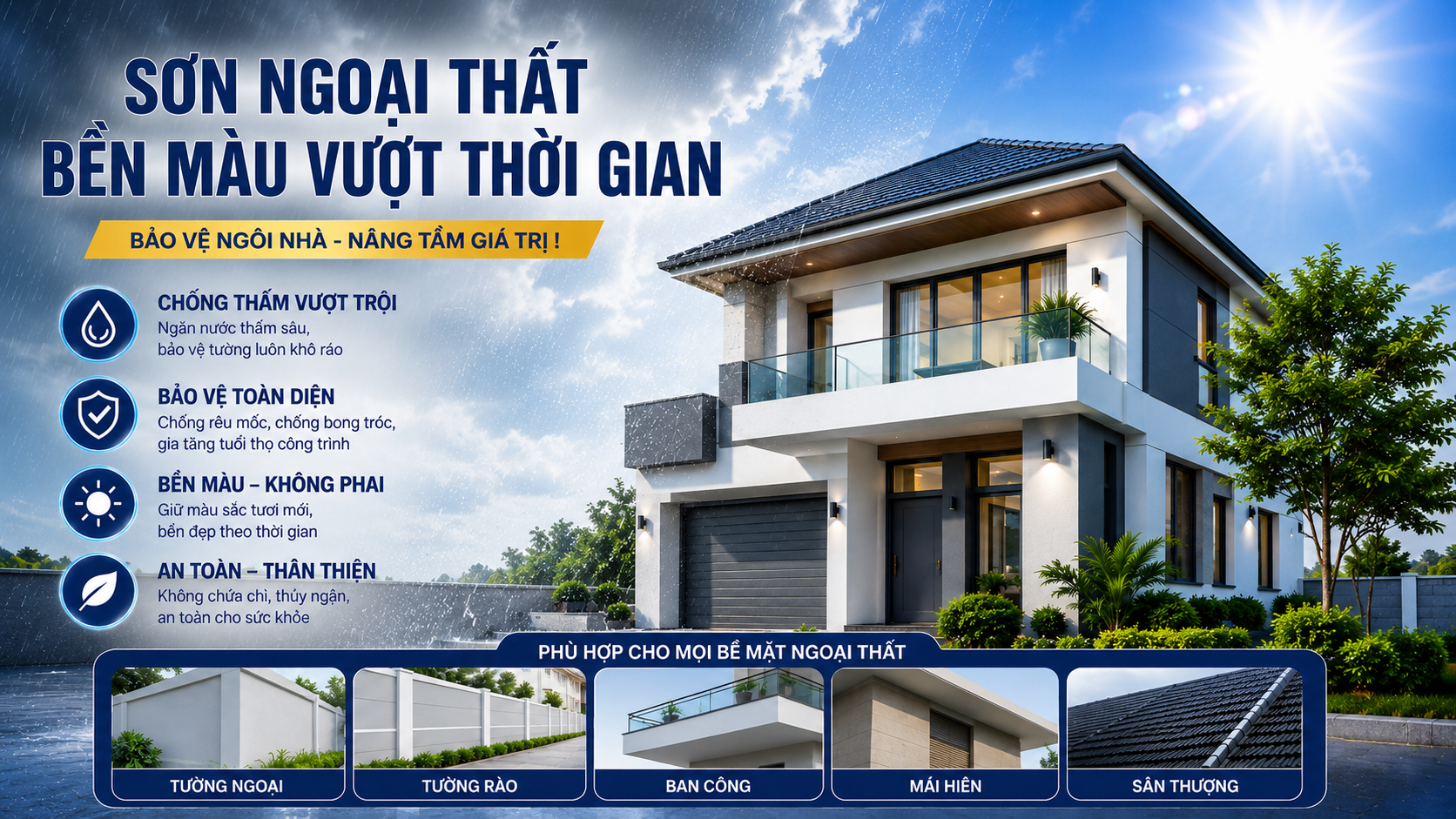 Sơn ngoại thất TNANO